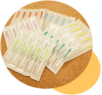 市ヶ谷オレンジ治療院 鍼灸治療 鍼灸治療は自身の自然治癒力を高める治癒方法です。